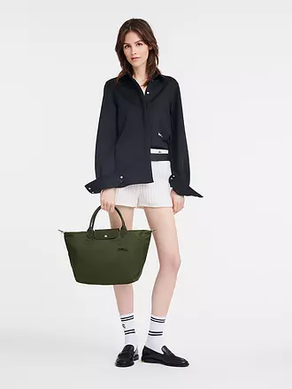 LONGCHAMP | Le Pliage  Green Handtasche Medium, Graphite | olive
